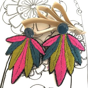 Boucles d'oreilles feuilles