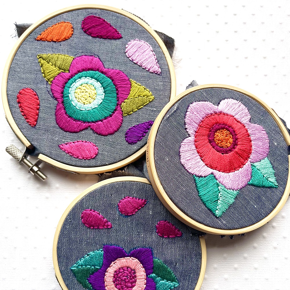 Broche brodée L'inattendue – Image 6