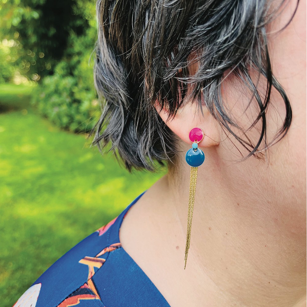 Boucles d'oreilles Confettis
