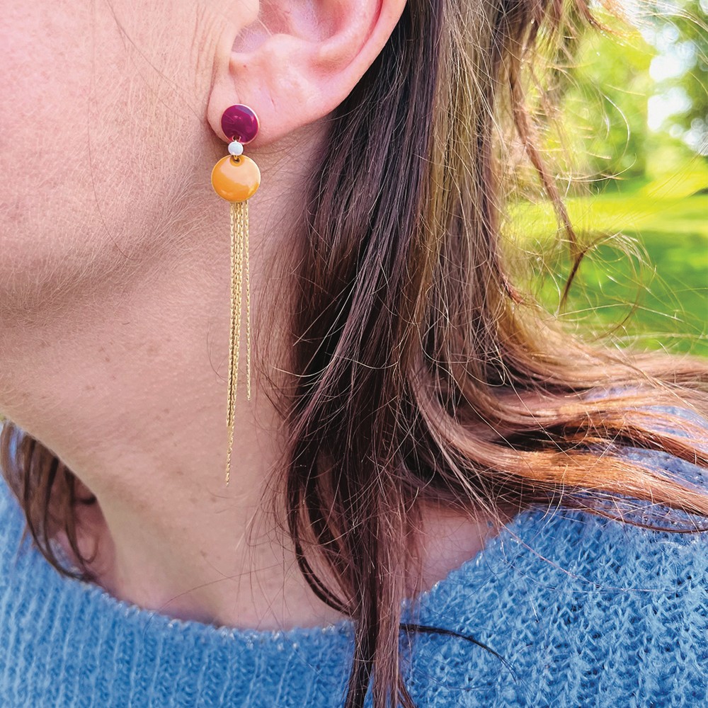 Boucles d'oreilles Confettis – Image 2