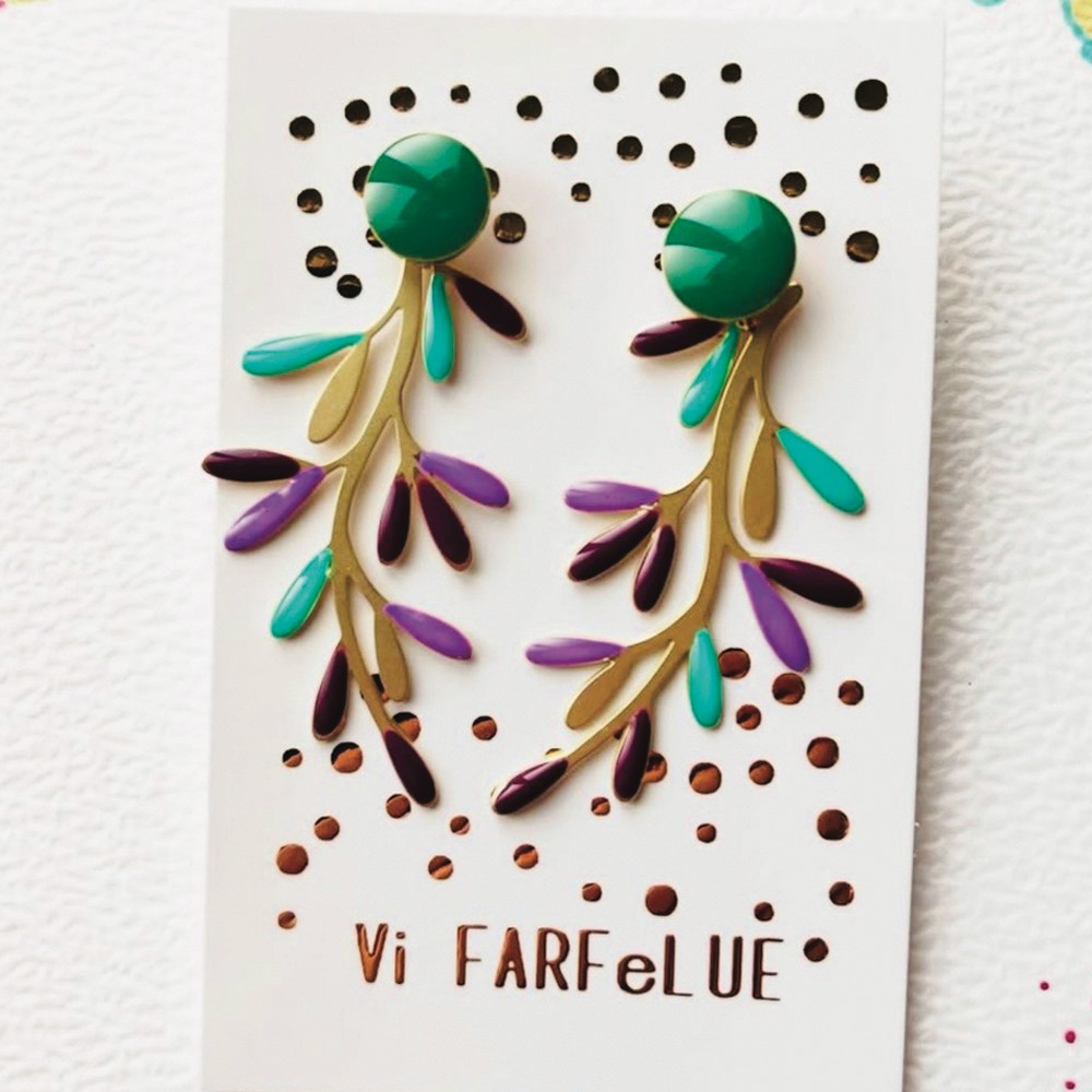 Boucles d'oreilles printanières – Image 5